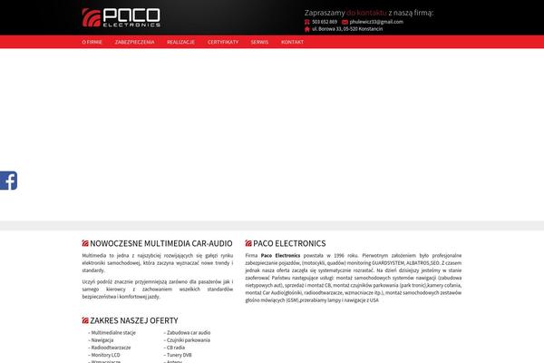 paconavi.pl site used Paco
