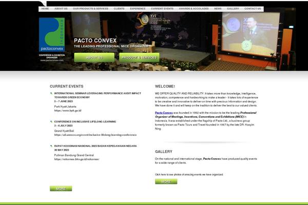 pactoconvex.com site used Pacto-convex