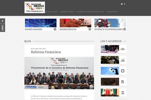 pactopormexico.org site used Compromiso