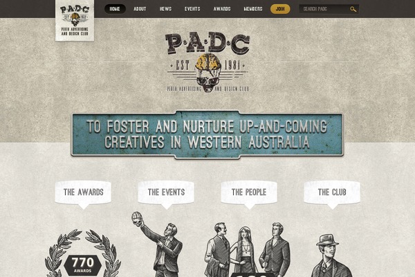 padc.com.au site used Juicy