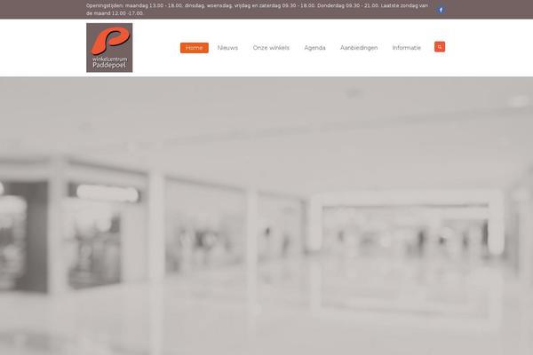 Mall theme site design template sample