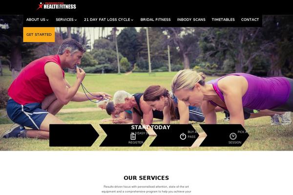 Mts_justfit theme site design template sample
