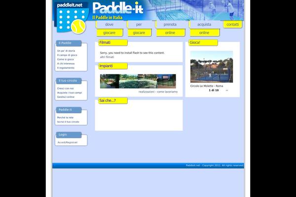 paddleit.net site used Timepiece