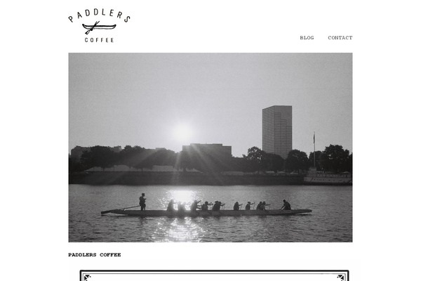 paddlerscoffee.com site used Paddlers