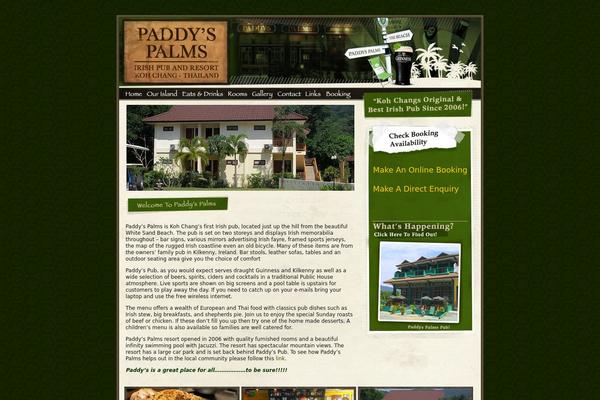 paddyspalmspub.com site used Paddyspa