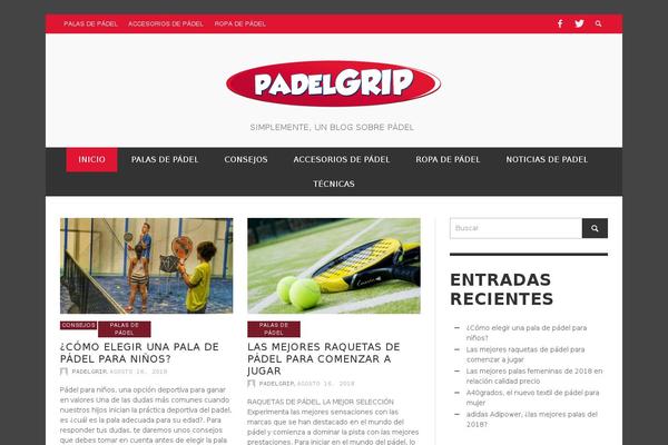 padelgrip.com site used PRESSO