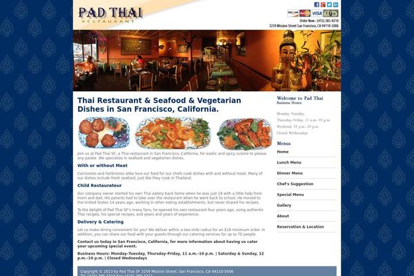 padthaisf.com site used Padthaisf