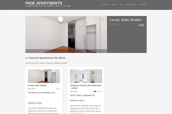 pageapartments.com site used Decondo