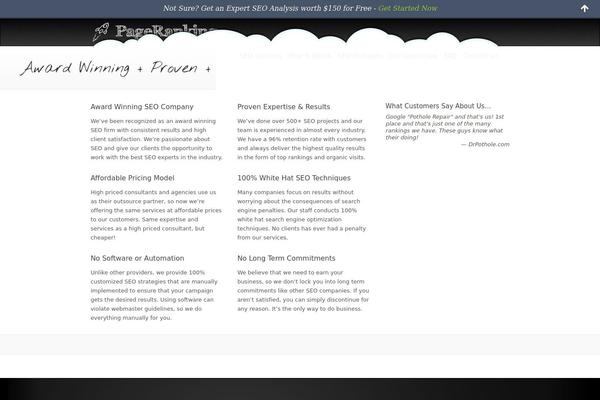 pageranking.com site used Pageranking