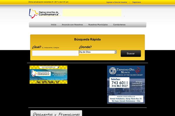 paginasamarillasdecundinamarca.com site used Paginas_amarillas