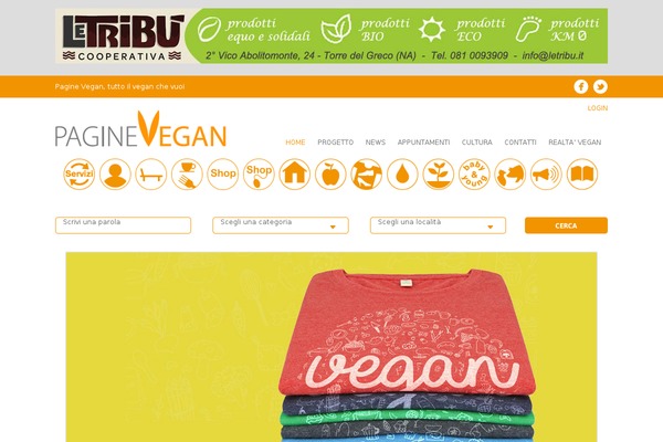 paginevegan.it site used Paginevegan
