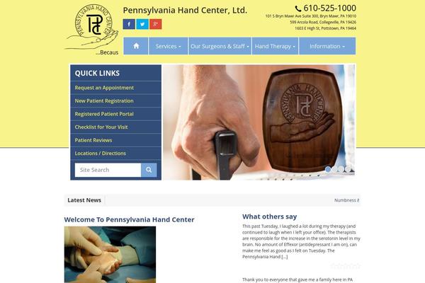 pahandcenter.com site used Cosmick-pahand