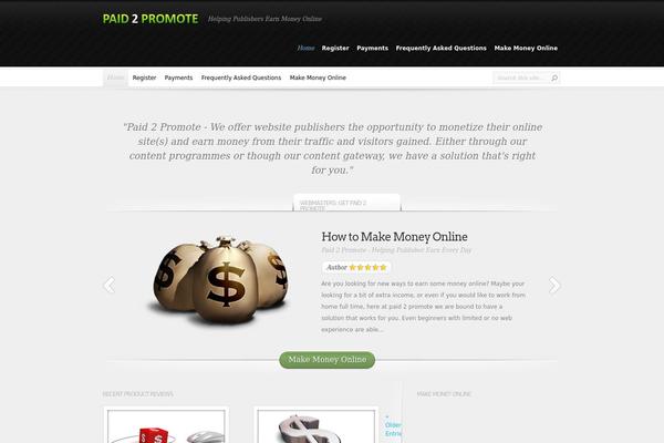 paid2promote.org site used Inreview2