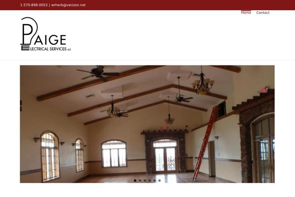 Avada theme site design template sample