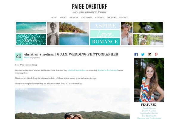 paigeoverturfblog.com site used ProPhoto 5
