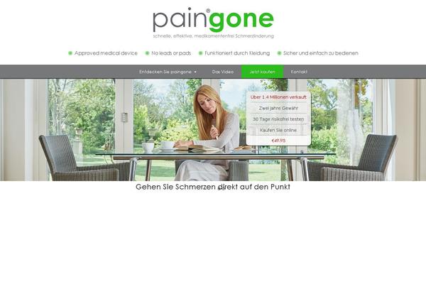 paingone.com site used Paingone