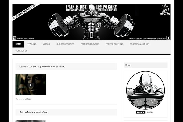 painisjusttemporary.com site used Iconic One