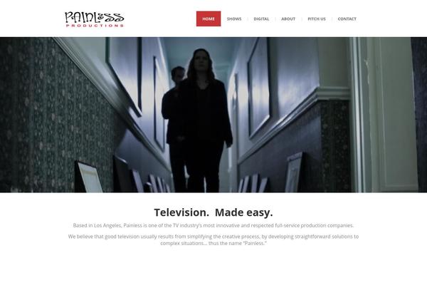 painless.tv site used Bouncy-wp