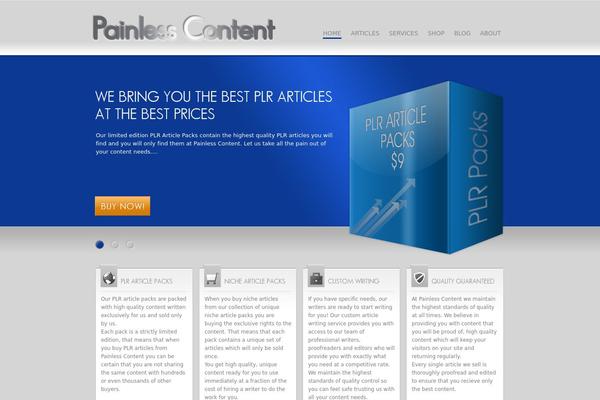 painlesscontent.com site used Dabbe