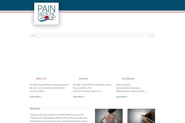 painmedicinegroup.com site used Pain-medicine-group