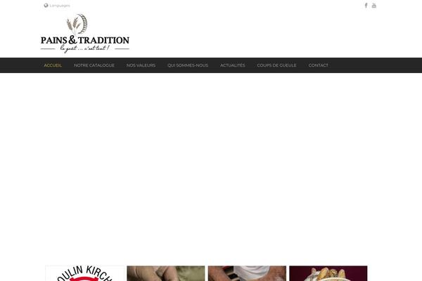 Jupiter theme site design template sample