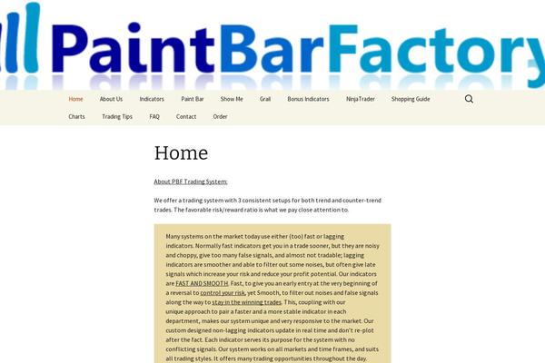 Twenty Thirteen theme site design template sample