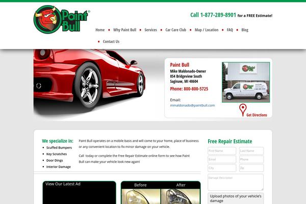 paintbullrepair.com site used Paintbull