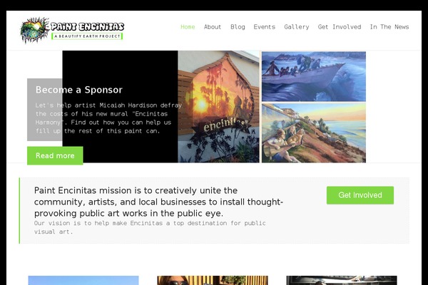 Spacious theme site design template sample