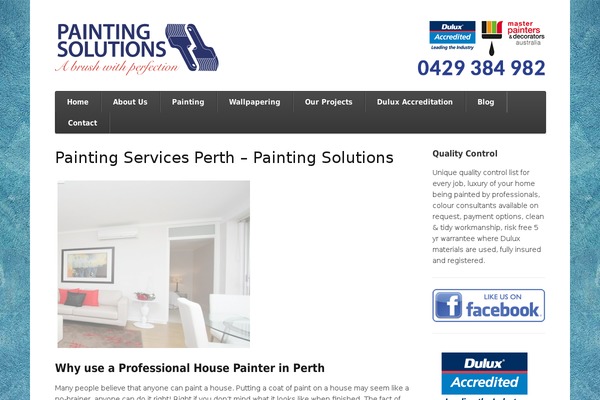 painting-solutions.com.au site used Painting-solutions