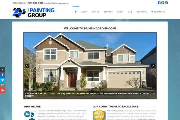 X | The Theme theme site design template sample