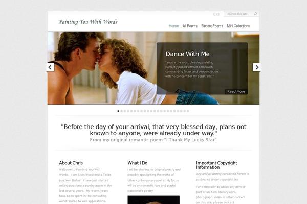 Chameleon theme site design template sample