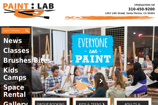 paintlab.net site used Paintlab_theme