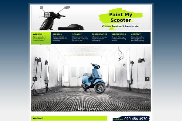 paintmyscooter.nl site used Wp-rs14