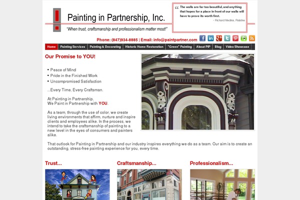 paintpartner.com site used Builderchild-pip