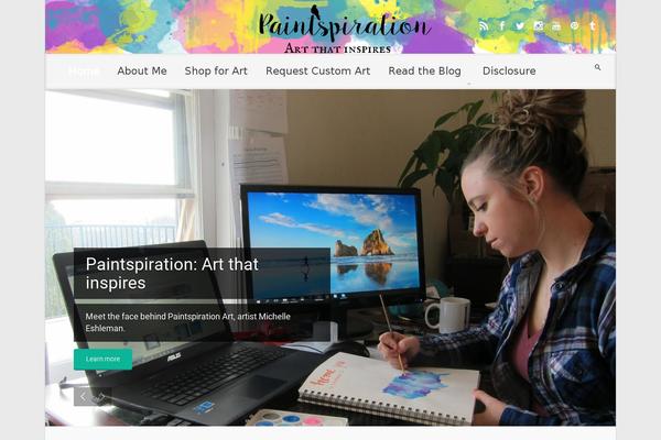 paintspirationart.com site used BlogBell