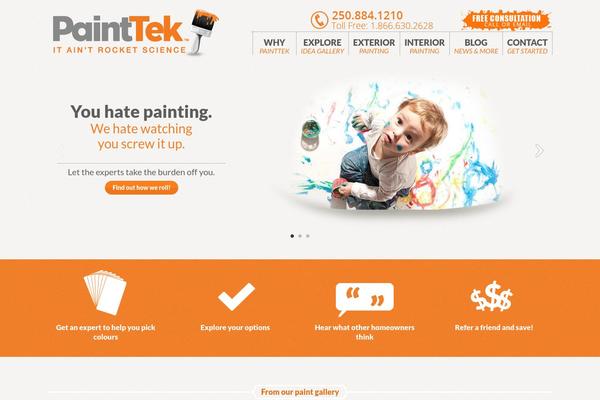 painttek.ca site used Painttek