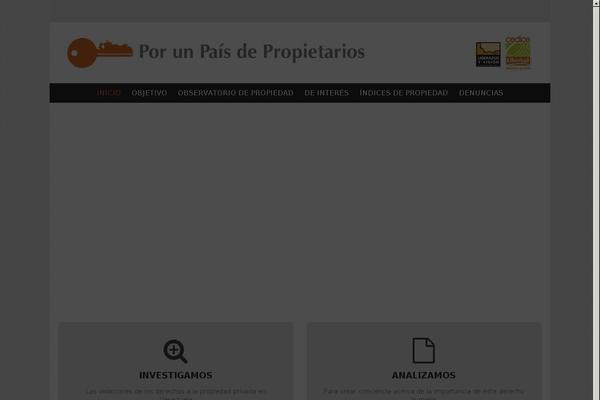 paisdepropietarios.org site used Nuevart