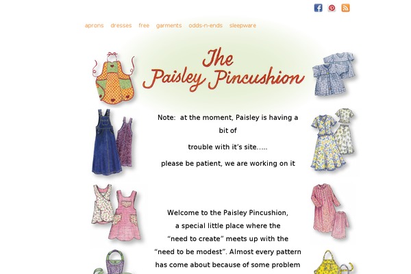 paisleypincushion.com site used Pincushion