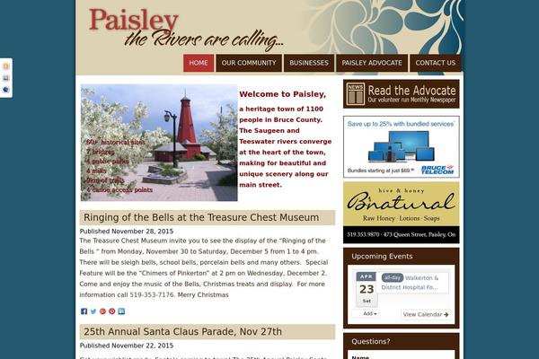 paisleyvillage.ca site used Paisleyvillage2015