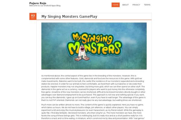 Fruitful theme site design template sample