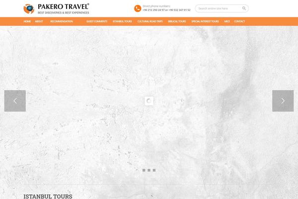 BookYourTravel theme site design template sample