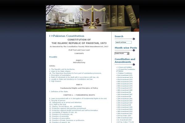 pakistanconstitutionlaw.com site used Simple-glassy