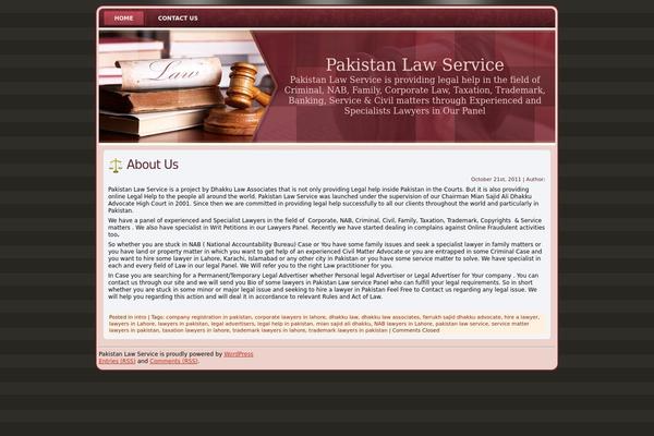 pakistanlawservice.com site used Law_wordpress_theme_3