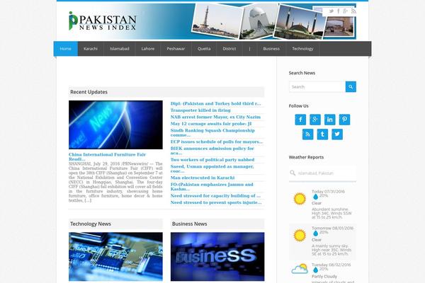 pakistannewsindex.com site used bFastMag
