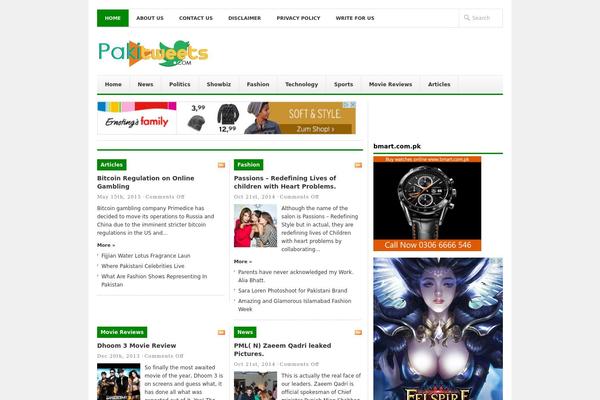 Newswire theme site design template sample