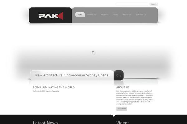Asylum theme site design template sample