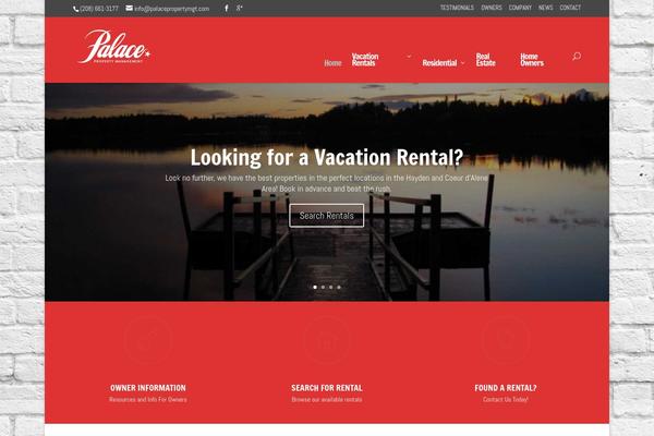 Divi theme site design template sample