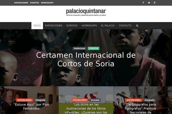 palacioquintanar.com site used Voice