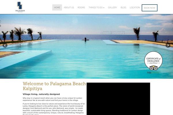 palagamabeach.com site used Palagama