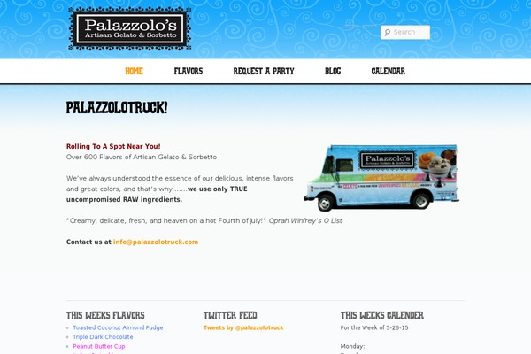 palazzolotruck.com site used Palazzolo
